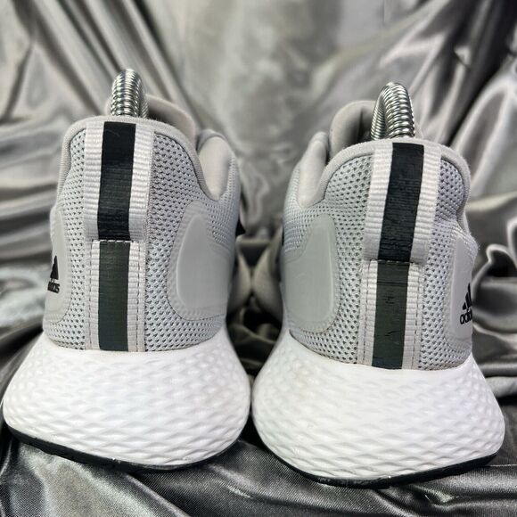 Adidas Mens Edge Gameday EG1444 Gray Black Running Shoes Sneakers Size 6.5 US/39 - Picture 7 of 17